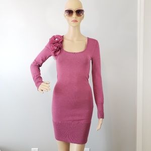 Bisou Bisou Bandage Tunic Sweater Dress